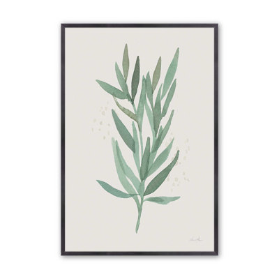 Imprimé «Green Leaf Impressions II»