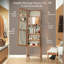 Miroir pleine grandeur avec rangement