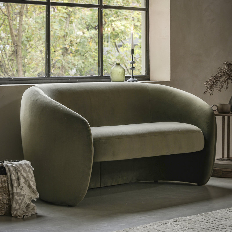Anneisha 2 Seater Sofa, Green