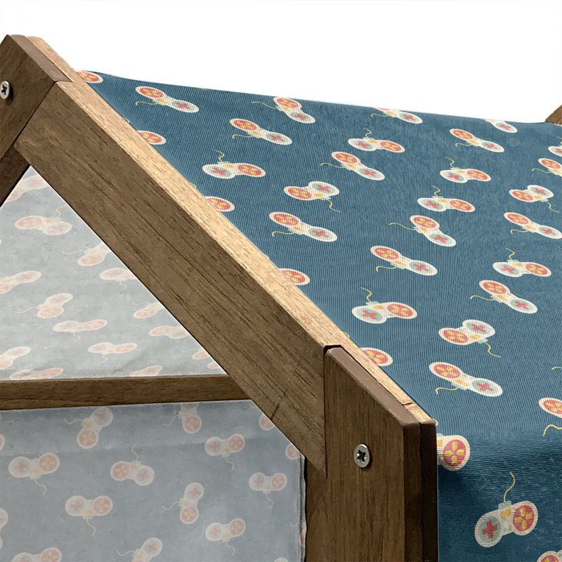 Niche pour chien en bois, H 22,44 po x l 23,62 po x P 17,72 po