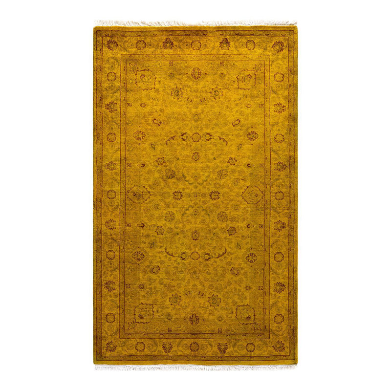 Fine Vibrance One-of-a-Kind 3' X 5' Hand Knotted Area Rug