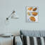 «Abstract Abstract Tree Birds Blue Geometric Shapes» par Daphne Polselli - impression d'art graphique-466642628-466642627