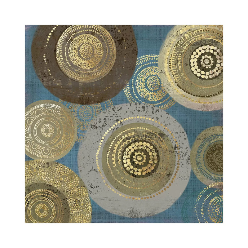 Aboriginal Dot II by Aimee Wilson - Wrapped Canvas Print, 30.48 cm H x 30.48 cm W