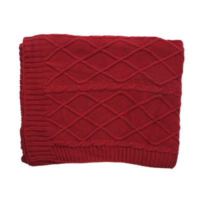 Knitted Throw Blanket