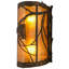Rustic Lodge 2 - Light Flush Mounted Sconce