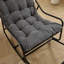 Chaise berçante confortable, idéale pour le salon, la chambre à coucher et la salle de lecture-217451073