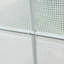 Ensemble de serre chaude pour l'extérieur avec serre et porte coulissante 15 pi x 7 pi x 7 pi Outsunny, cadre en acier, blanc-1187175722