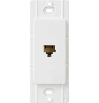 Prise de téléphone Lutaro CA-PJ-WH Claro, blanc