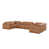Cognac Genuine Leather