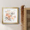 13_Pêche et rouille Blooms I-Premium, reproduction encadrée - prête à être accrochée