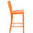 Carouthers 24" Commercial Grade Metal Counter Height Stool with Footrest by Flash Furniture-527227249-447138938