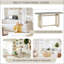 Console contemporaine avec plateau en bois