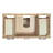 ARIEL Kellie Single Sink Bathroom Vanity with Carrara Quartz Top-137483146-99405087-124984830