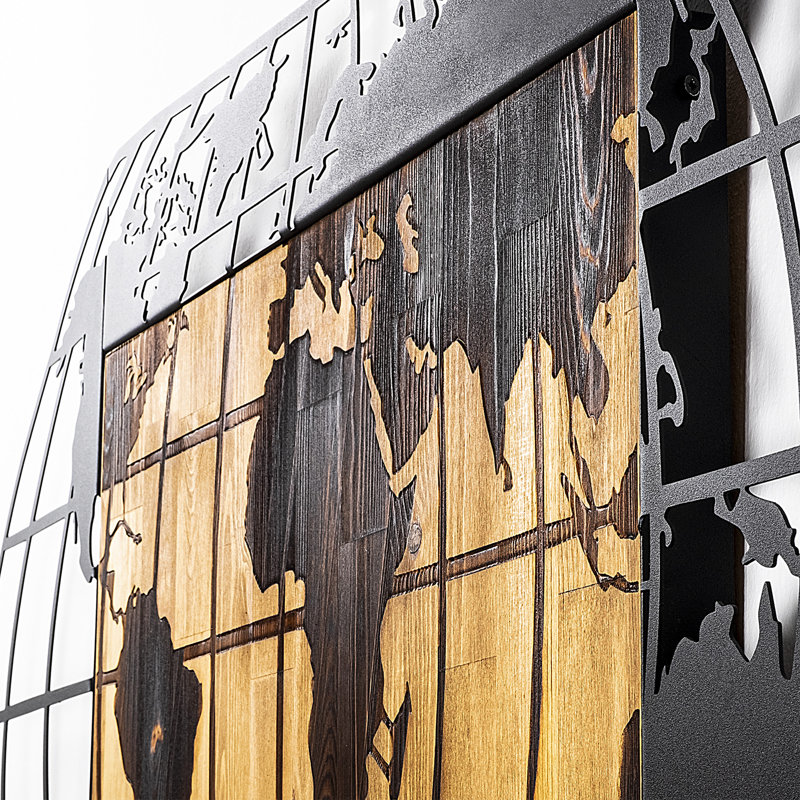 Décoration murale en bois