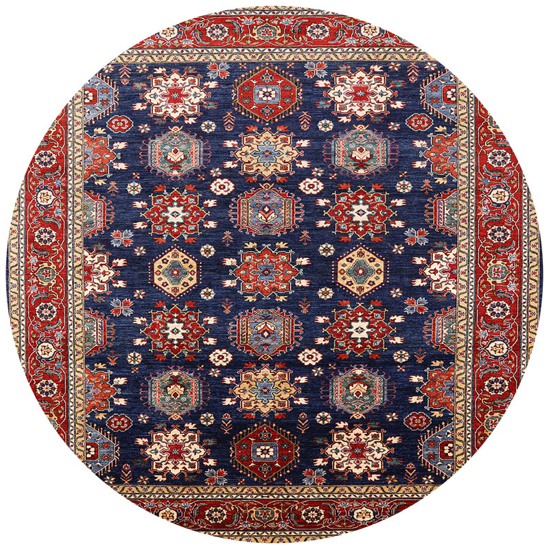 Oriental Indoor Rug, Round 4'