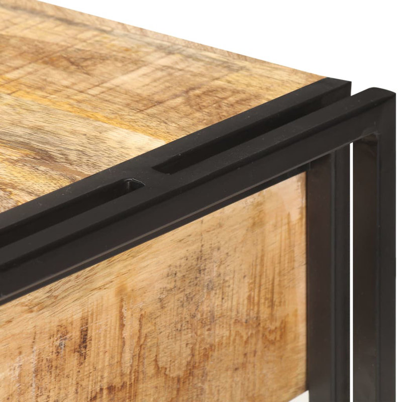 Dante 120cm Solid Wood Top Console Table