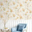 Non-Pasted Non-Woven 3D Embossed Wallpaper Roll