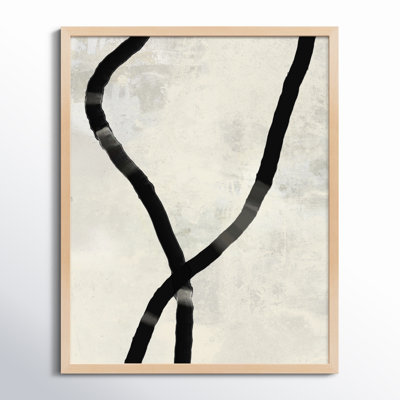 Ropes Series I "Black Rope 5" Print