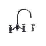 Hampton Bridge Faucet - Cross Handles