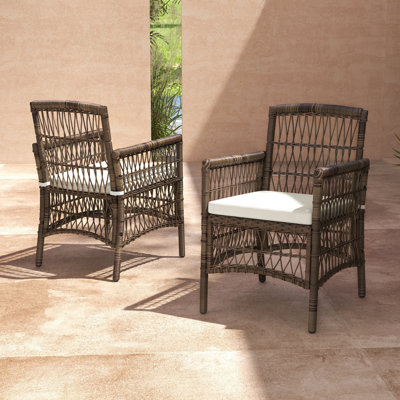 Arzoi Patio Dining Armchair with Cushion