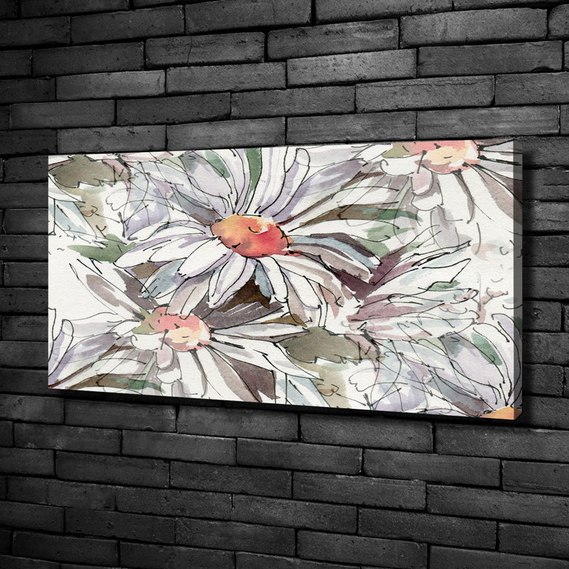 Camomile - No Frame Print on Canvas