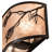 Janan Steel Flush Mounted Sconce
