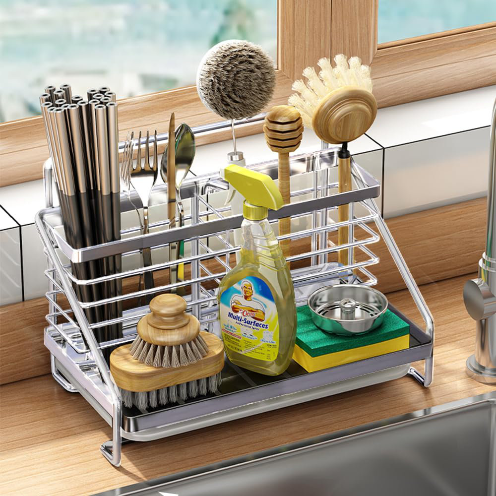 SUNCOAST HARDWARE, LLC Stainless Steel Sponge Holder Wayfair