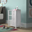 Burnsie 6 Pair Shoe Storage Cabinet