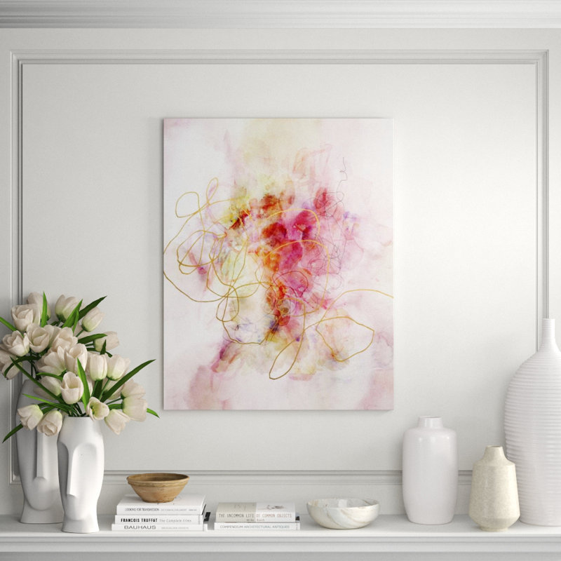Blossoming Dreams Print by Emma McCartney, Glass Coat, 58" H x 47" W