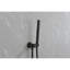 Système de douche, ensemble de robinet de douche mural pour salle de bain avec pomme de douche à pluie haute pression en acier inoxydable 10 po, ensemble de valve de douche à pression équilibrée 2 voies, noir mat