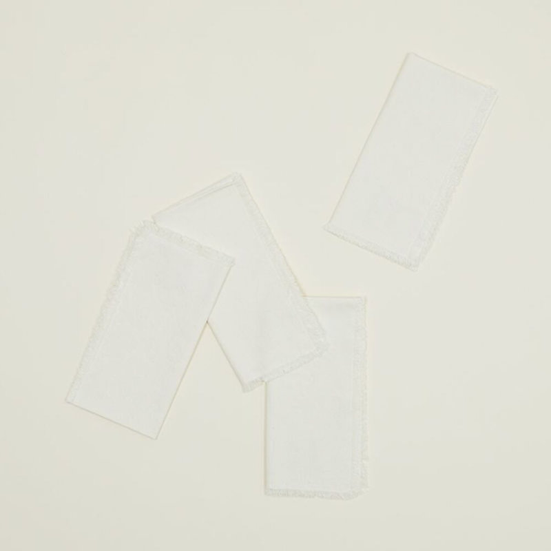 Shanice Essential Dinner Napkin, Ivory