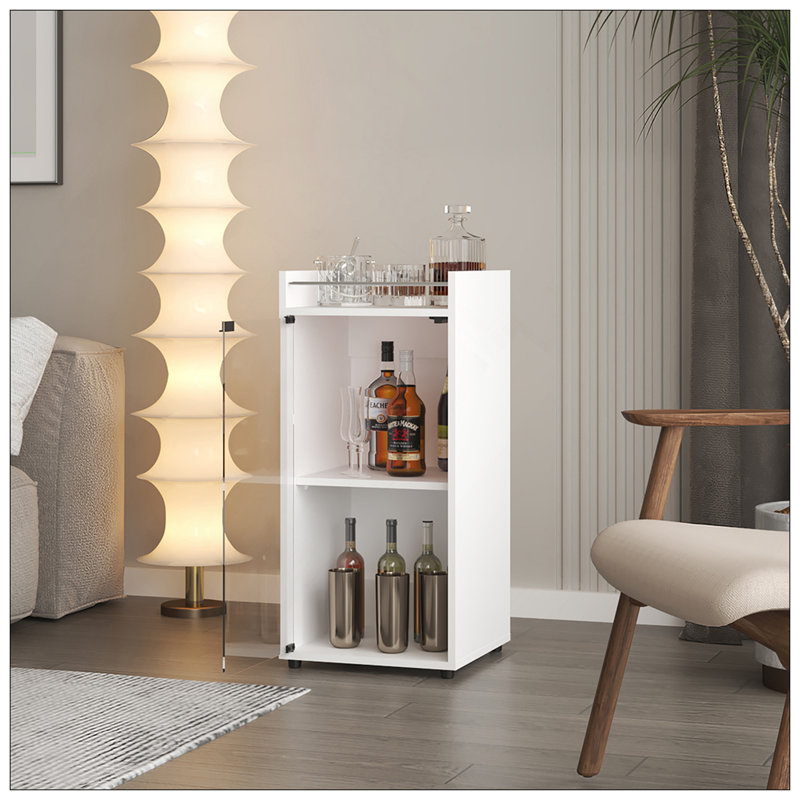 Lampe-penderie Minibar, blanc, Blanc