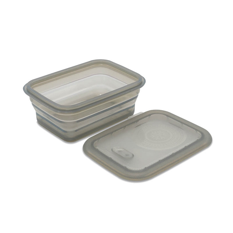 Contenant alimentaire en silicone 15,5 oz, Gris