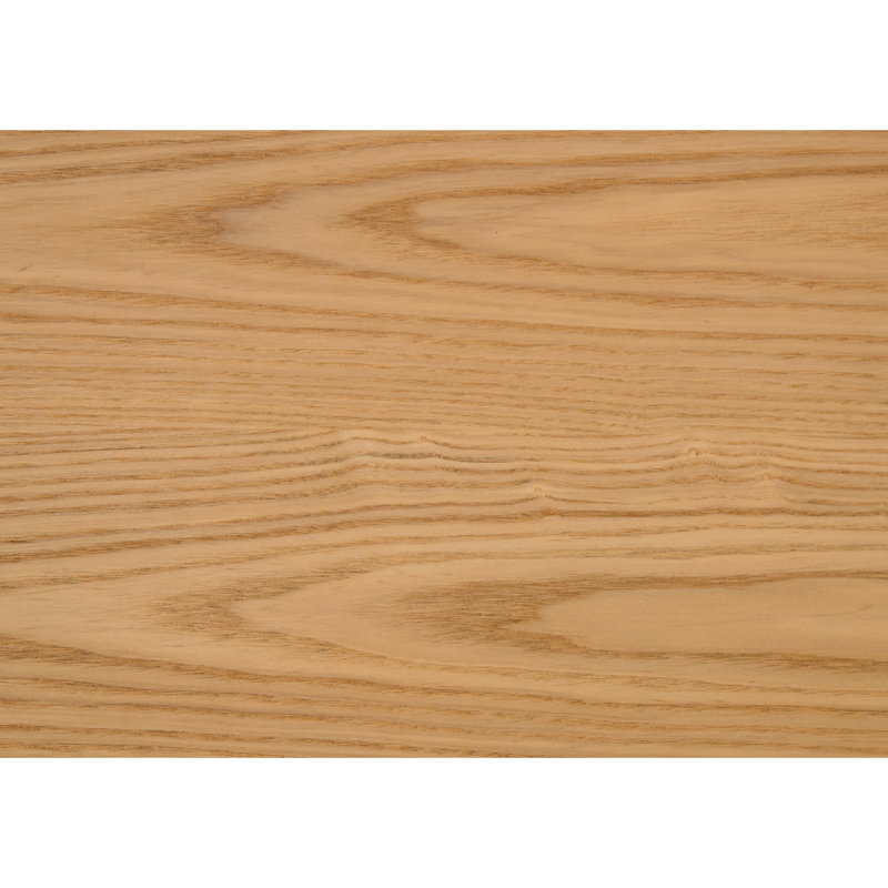 Table de salle à manger en chêne naturel de style décontracté pouvant accueillir 6 personnes