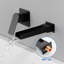 Garniture de bec de baignoire murale à haut débit-78600294