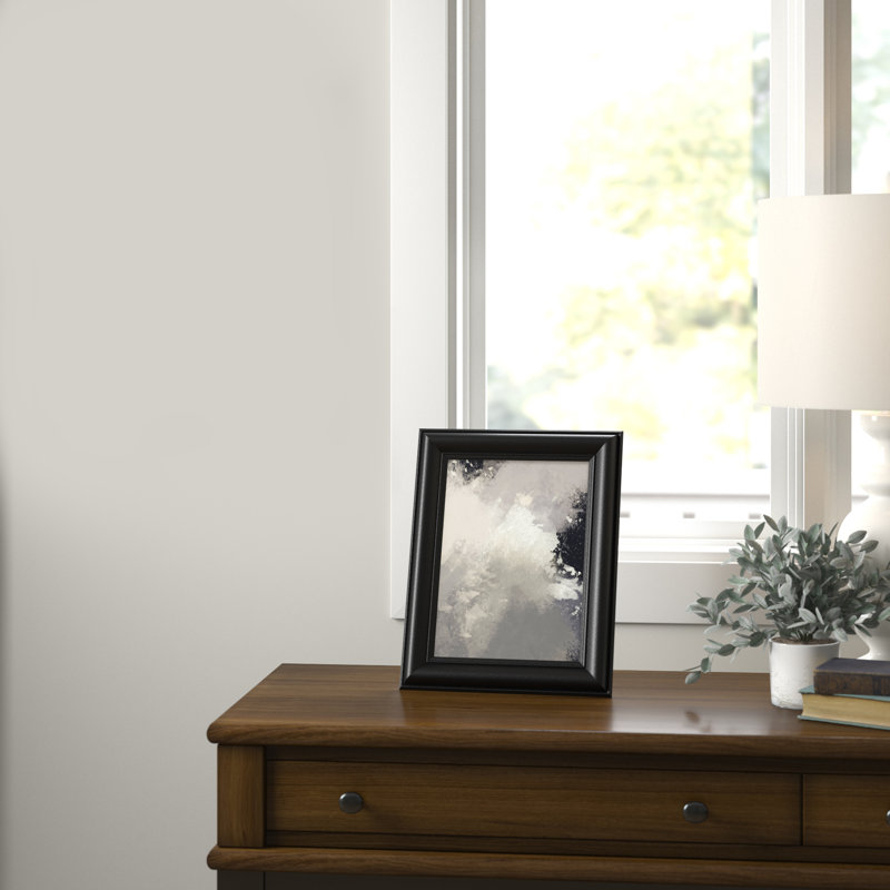 Kimmons Mystic Satin Black Beveled Picture Frame, 8" x 10"