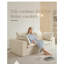Canapé en velours côtelé modulaire à 2 places avec fonction couchette dans un style moderne pour la chambre à coucher et le salon, blanc beige, éponge haute densité, emballage quadruple minimaliste sans déformation-1149538171