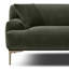 Canapé modulaire en velours vert performance Caleta 94,5 po Mineta-122253133-122253131