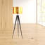 Finsbury 152.98cm Black Tripod Floor Lamp