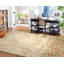 Tapis ivoire et doré damassé Adie-760193484