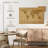 Aliaz World Map Antique Style I-106311303
