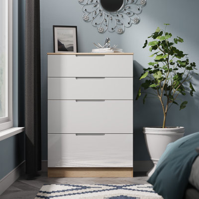 74 cm W Chest of 4 Drawers