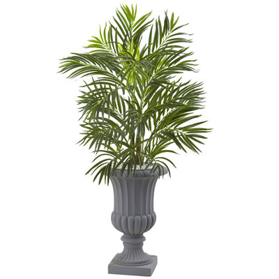 42'' Faux Palm Tree in Ceramic Urn