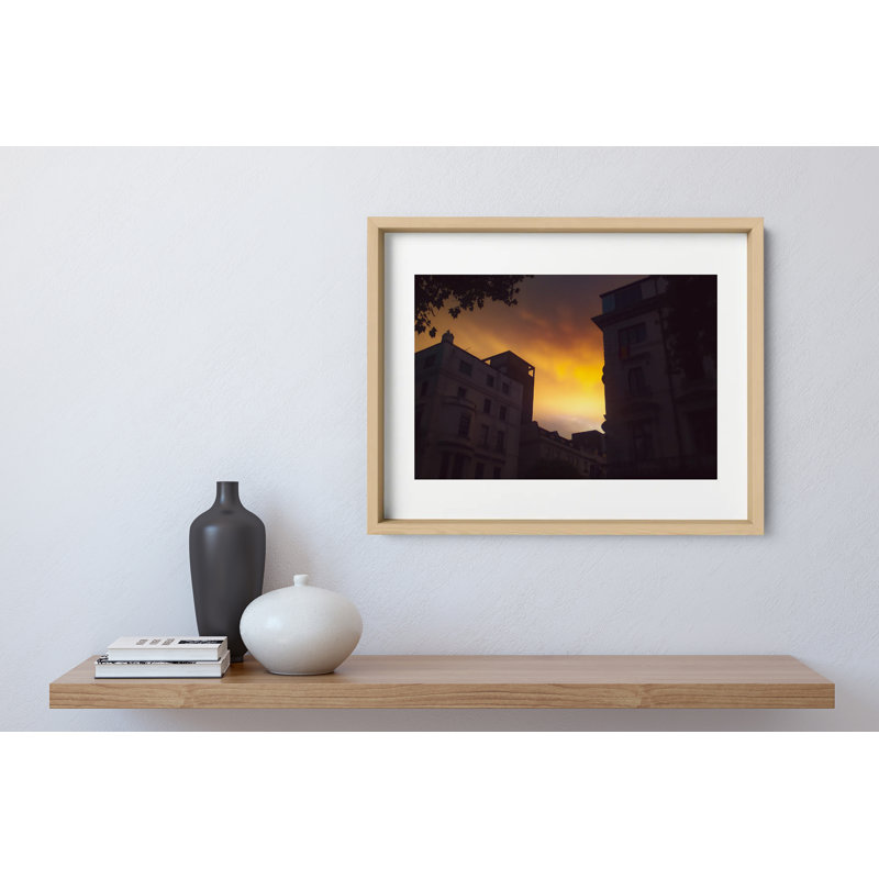 Chelsea Morning Print by Joseph Regan, 22" H x 26" W x 0.75" D, Natural