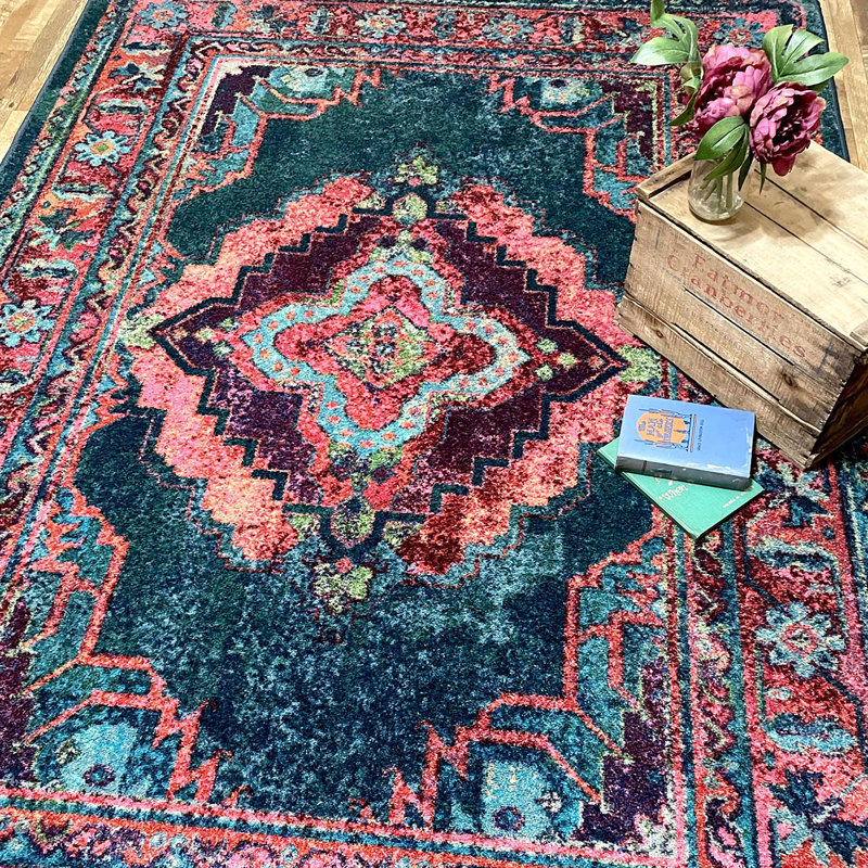 Rahaf Indoor Rug, Rectangle 8' x 11'