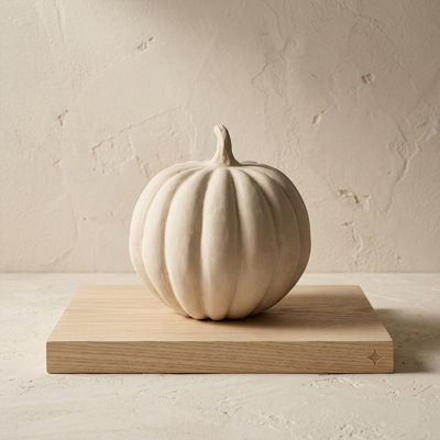 Enright Paper Mache Pumpkin