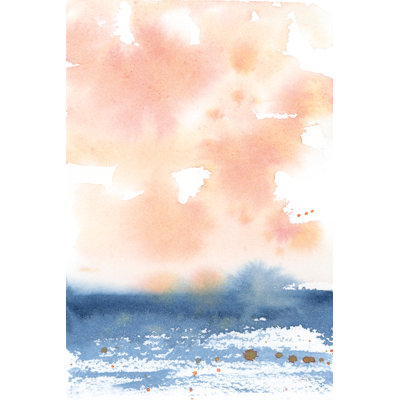 Sunrise Seascape I by Katrina Pete - Painting Print