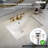 ClarityPure 23.62 in. x 15.75 in. Undermount Bathroom Sink in White Ceramic with Overflow Drain