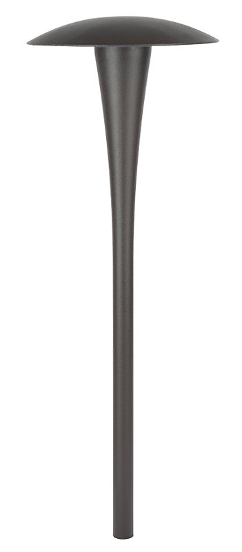 LED Pathway Light, Bronze on Aluminum, 2700K