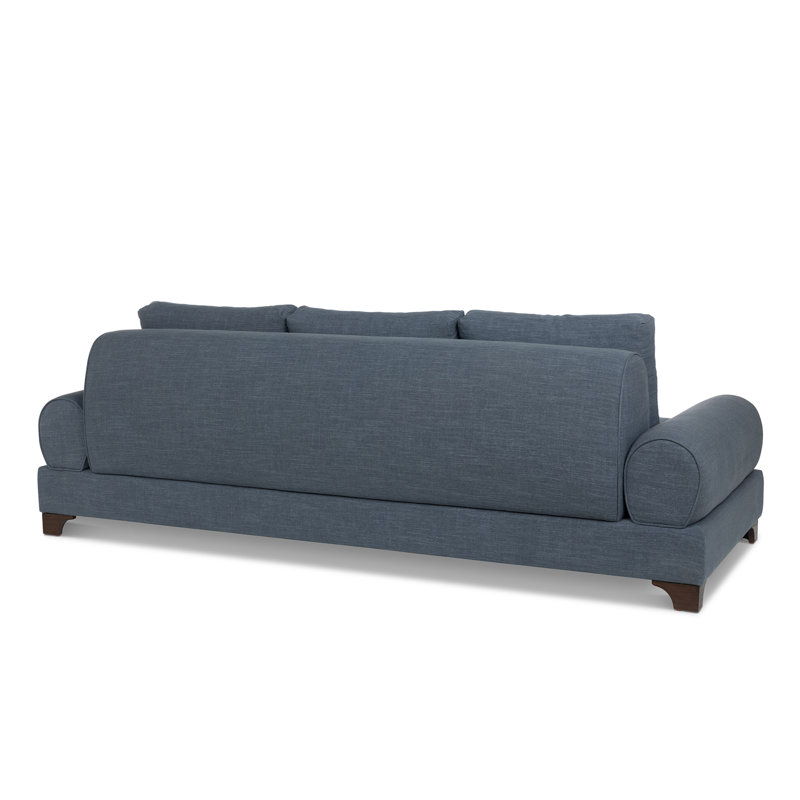 Frenchy French Sofa, Heathered Navy